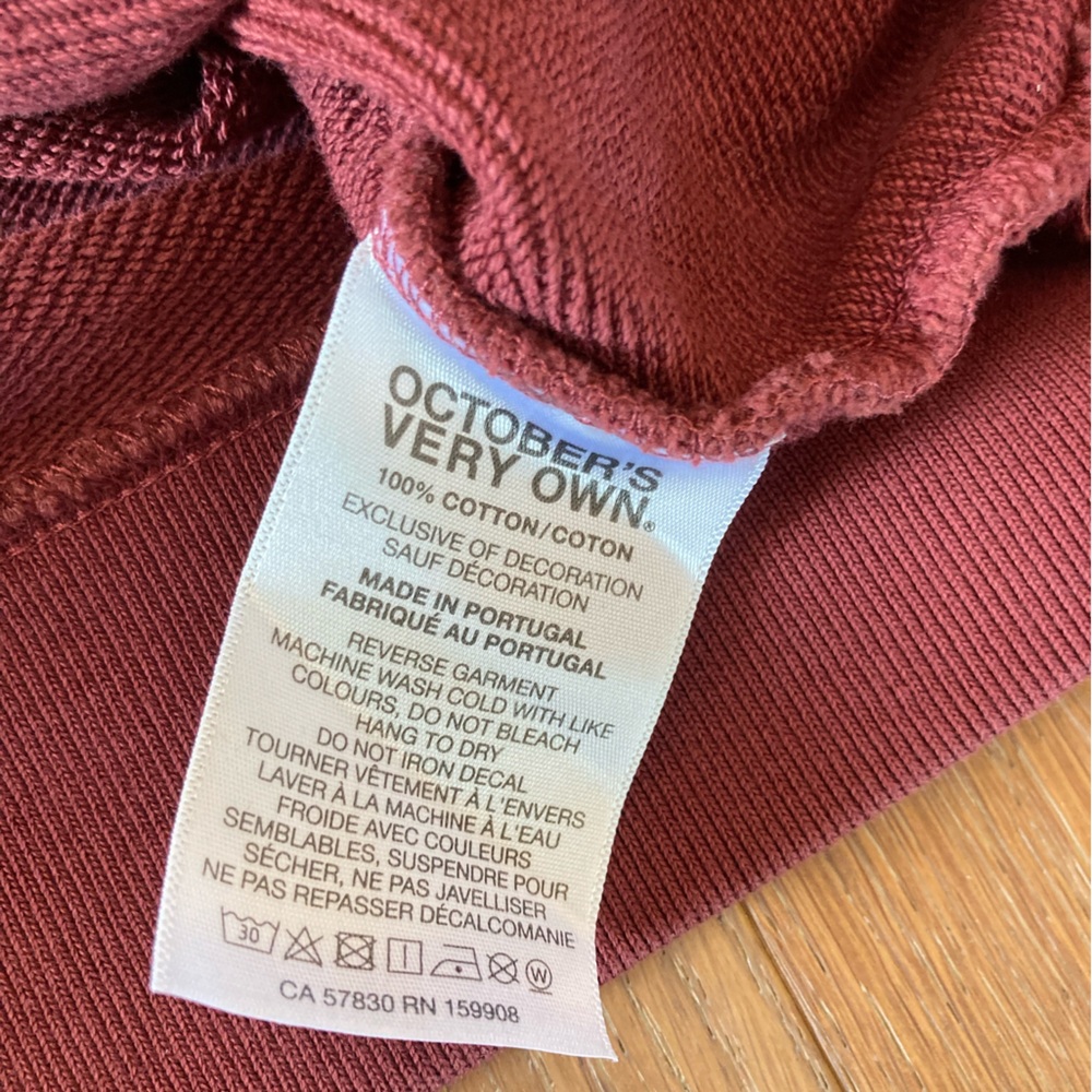 OVO Men's Burgundy Crewneck Sweater - Picture 4 of 7